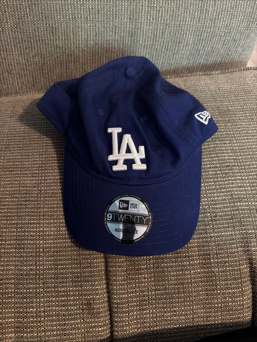 New Era 9TWENTY Los Angeles Dodgers Adjustable Blue Cap MLB Baseball One Size